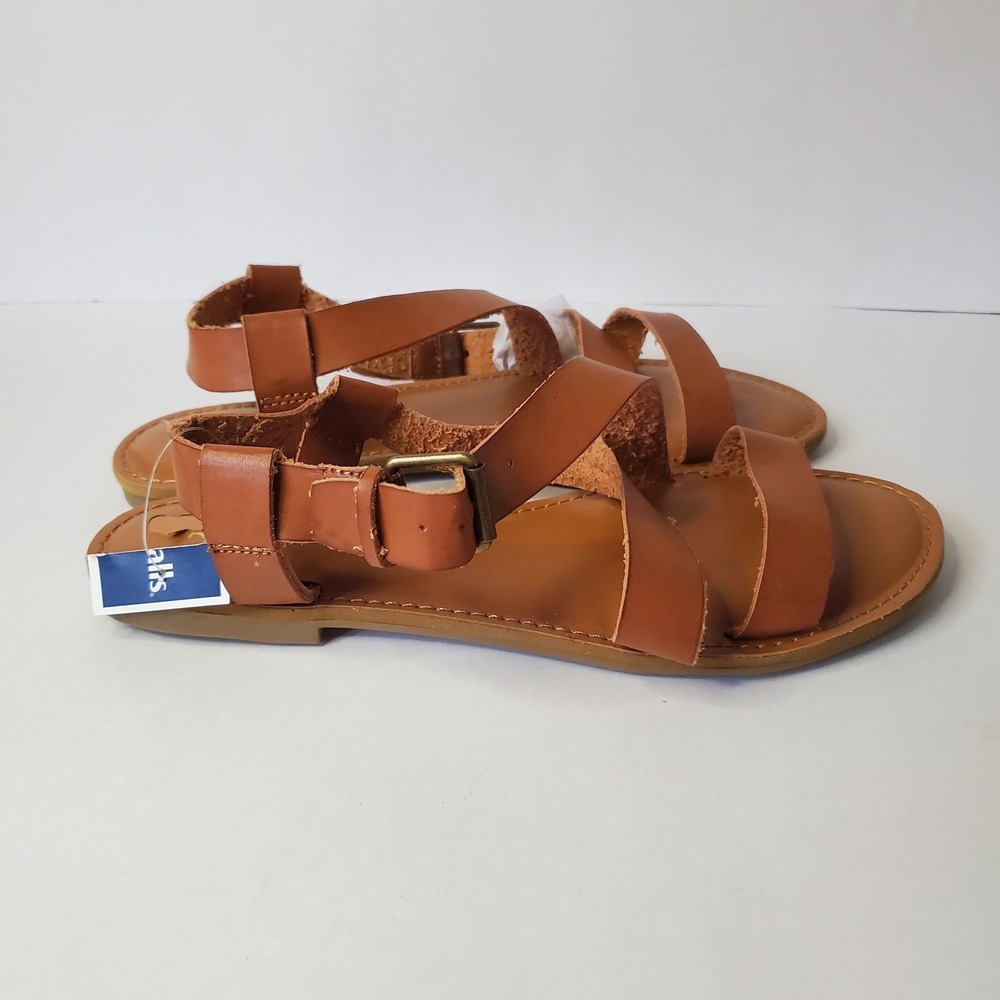 Rampage Brown Strappy Sandals Size 9.5